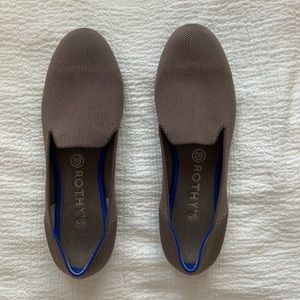 Rothy’s mocha color loafer